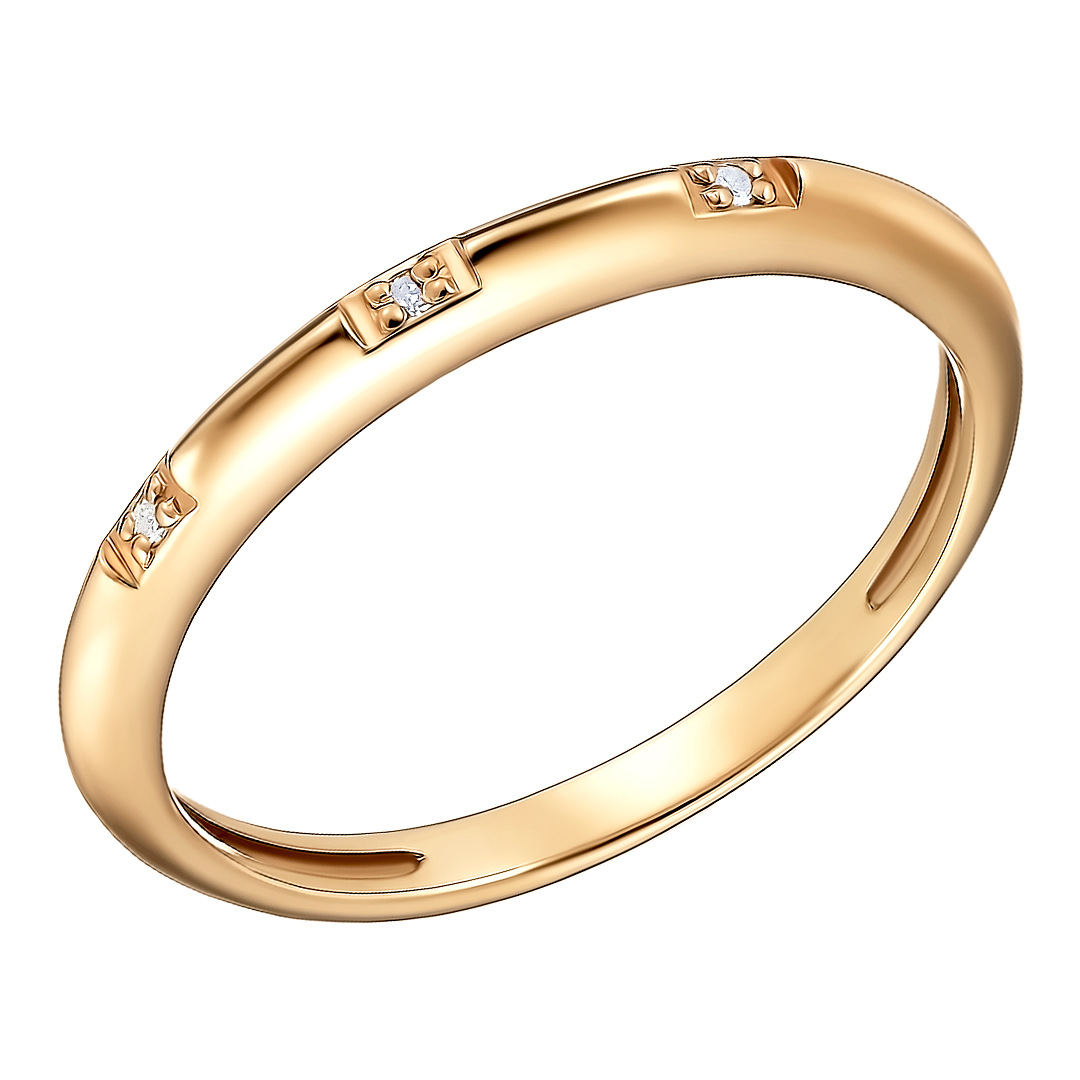 Серебряное кольцо 925 пробы; вставки 3 Бр.Кр-17 0,014 2/3A;