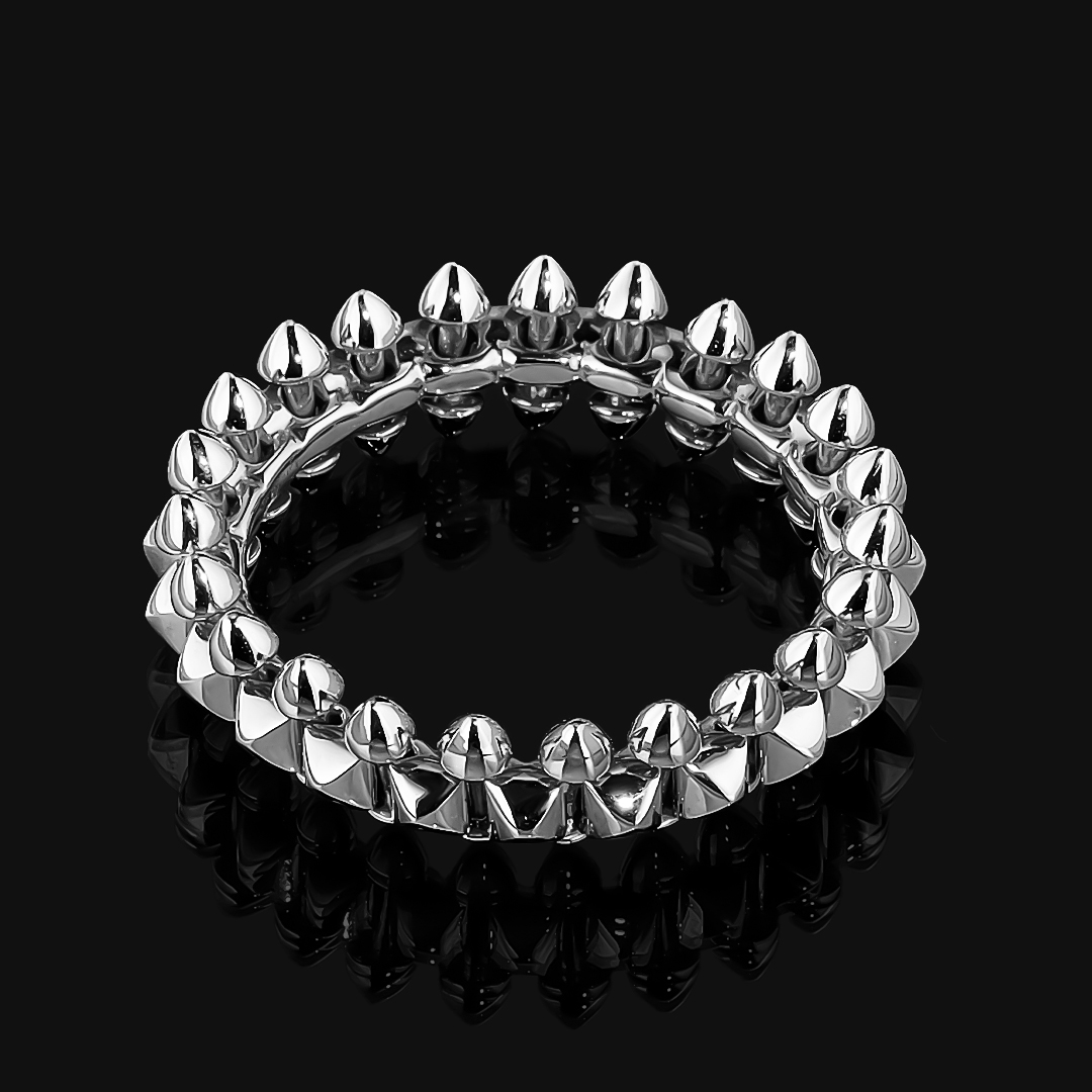 Серьги из комбинированного золота