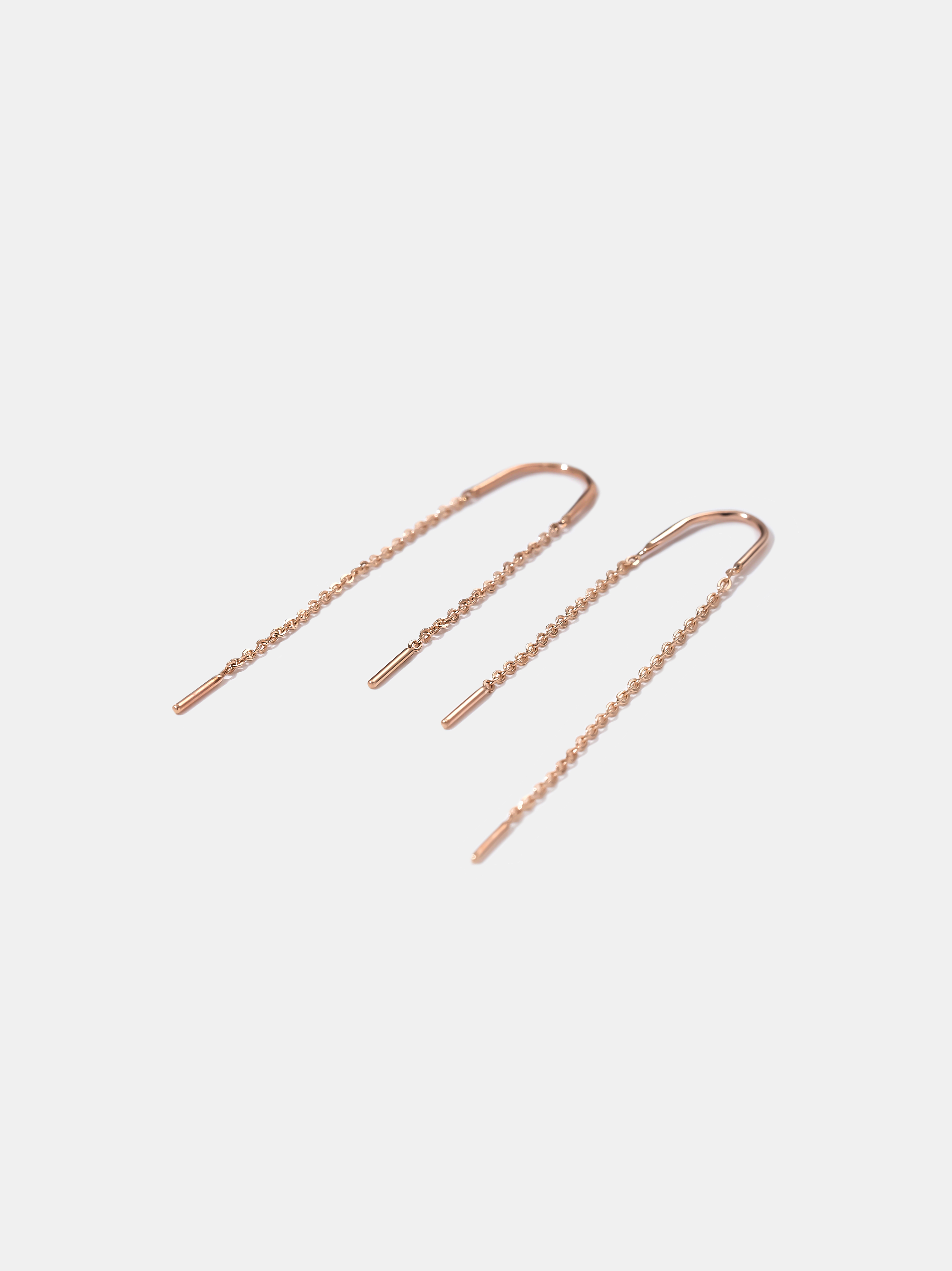 Серьги-протяжки из золота