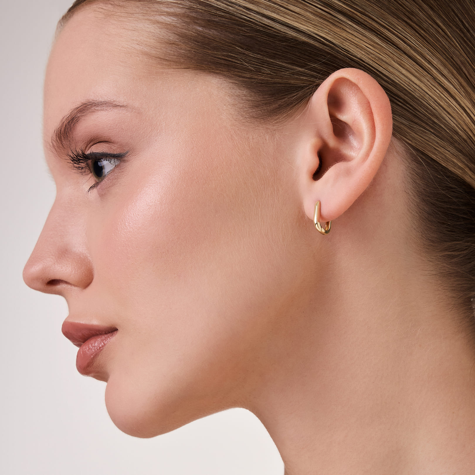 Серьги из желтого золота