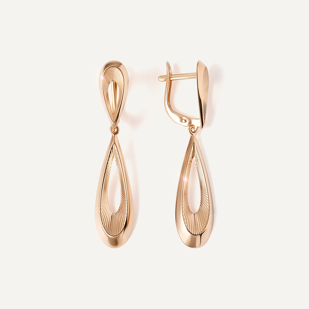 Серьги из золота