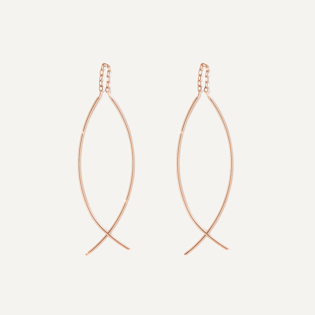 10519-000697 Серьги (Au 585)