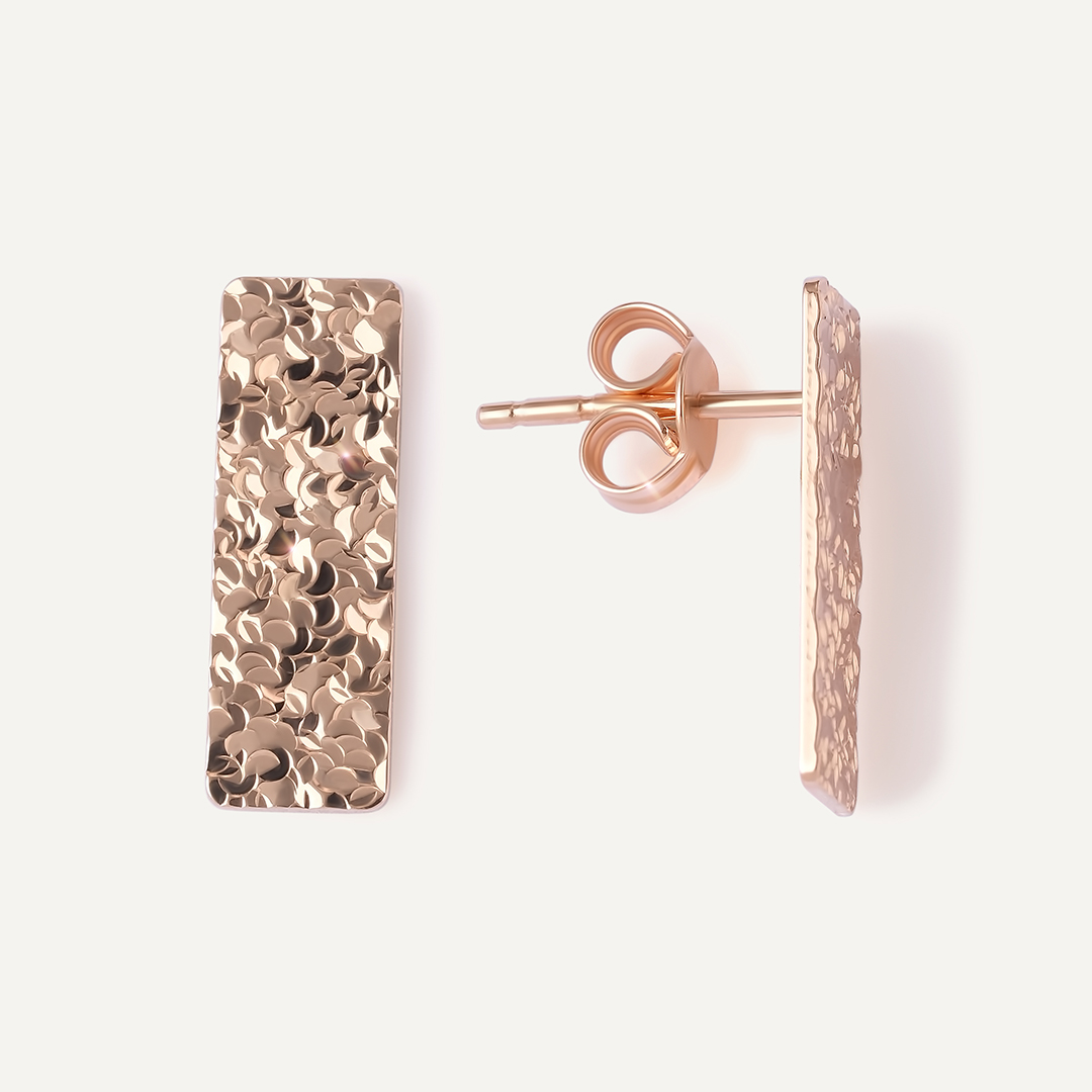 Серьги-пусеты из золота