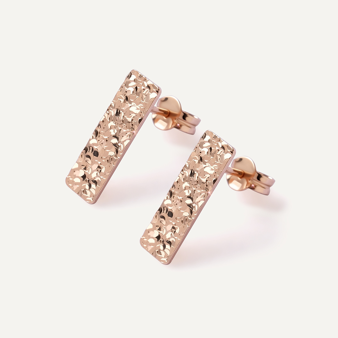 Серьги-пусеты из золота