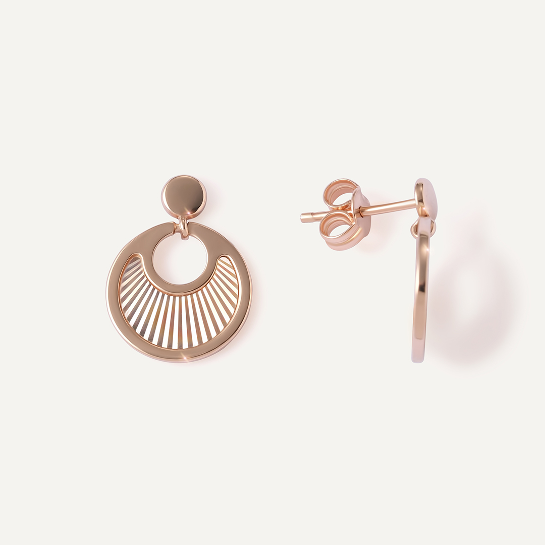 10519-000734 Серьги (Au 585)