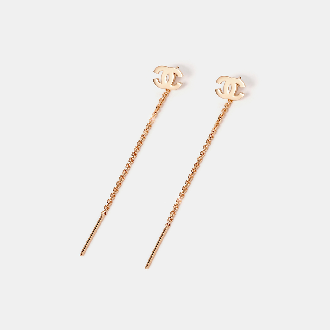 Серьги-протяжки из золота