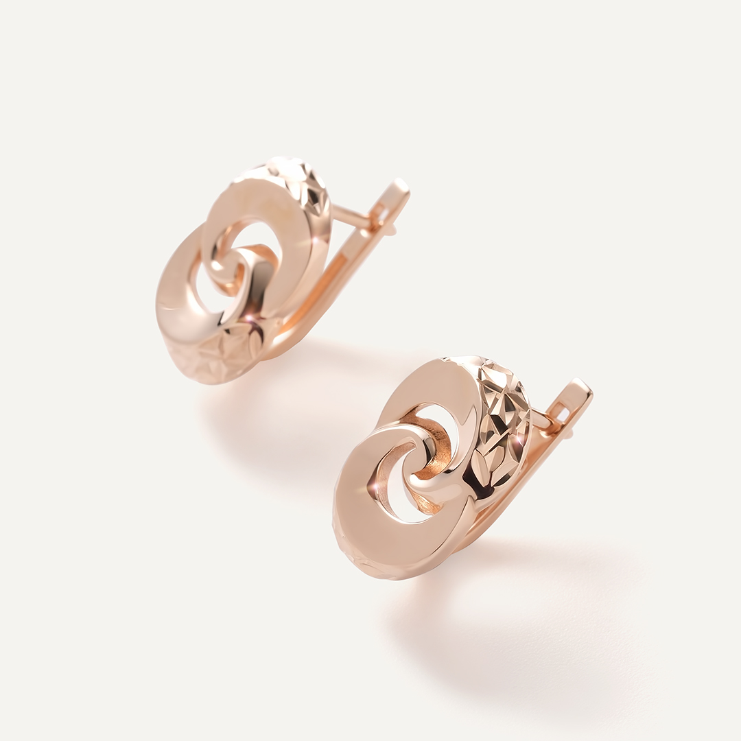 10519-000770 Серьги (Au 375)