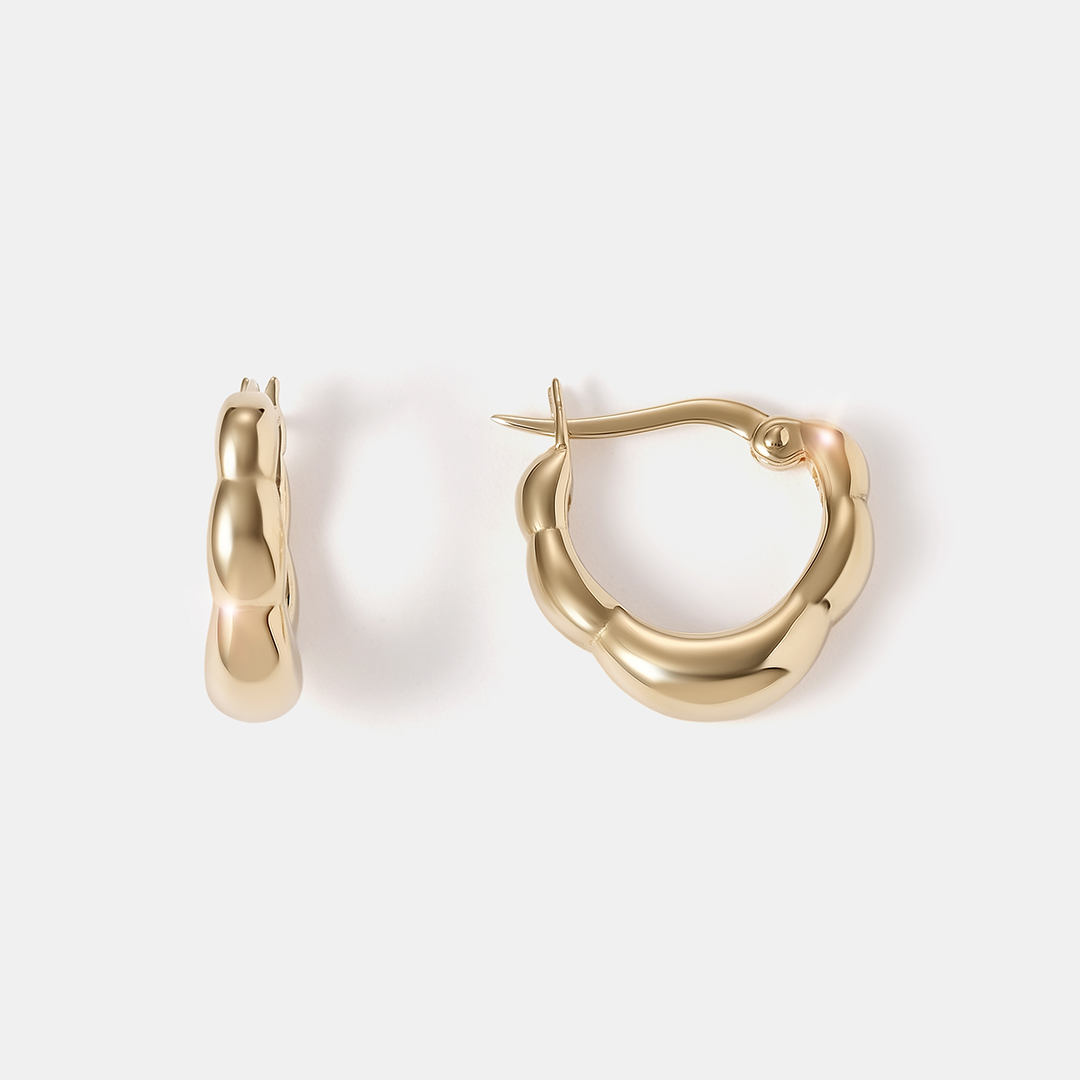 10519-000813 Серьги (Au 585)