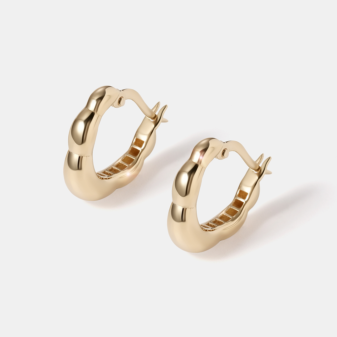 10519-000813 Серьги (Au 585)