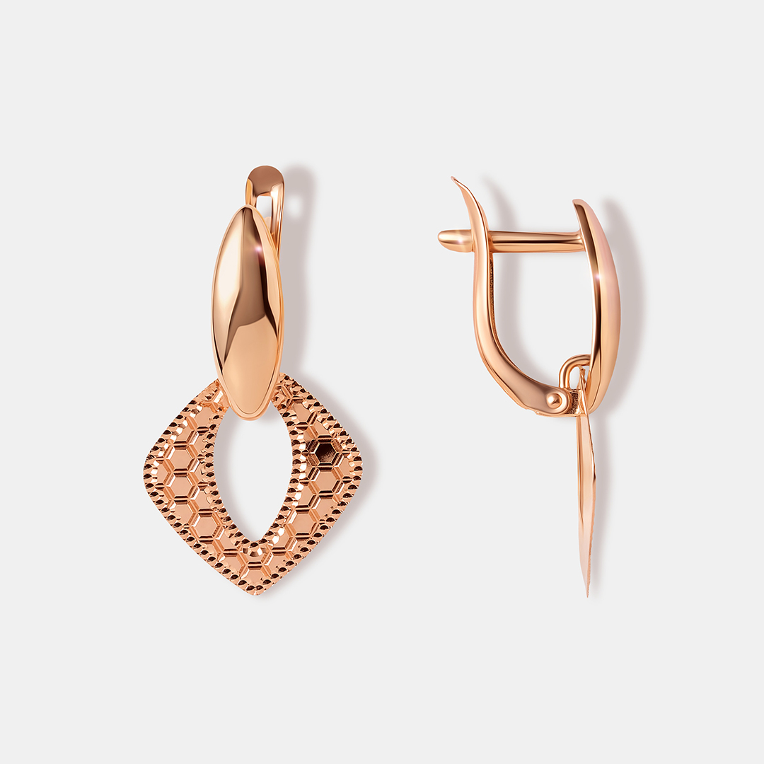 Серьги из золота