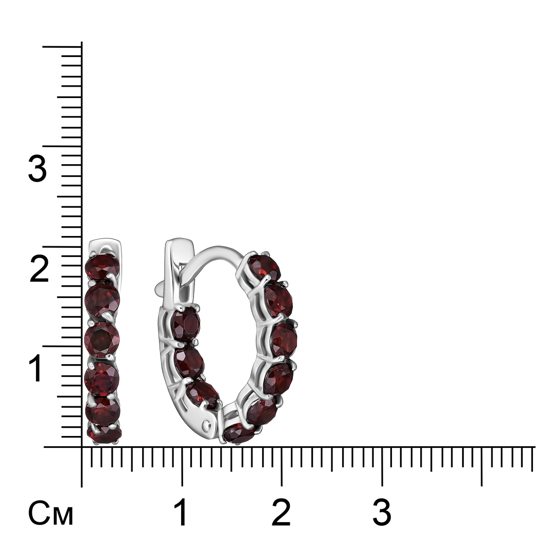 10522-000042 Серьги (Ag 925)