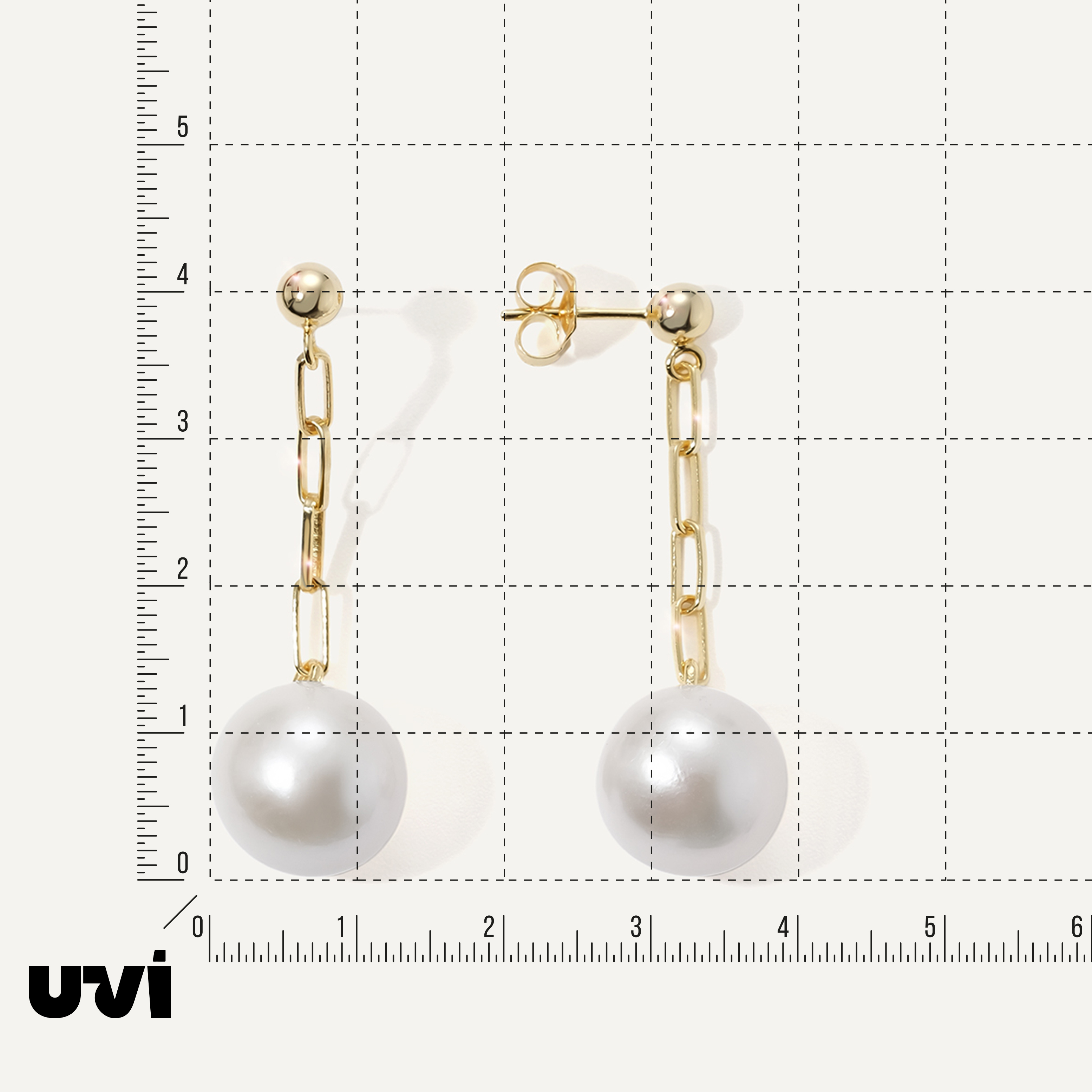 Серебряные серьги-пусеты с жемчугом Эдисон