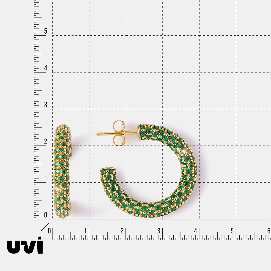 Серебряные серьги со шпинелью