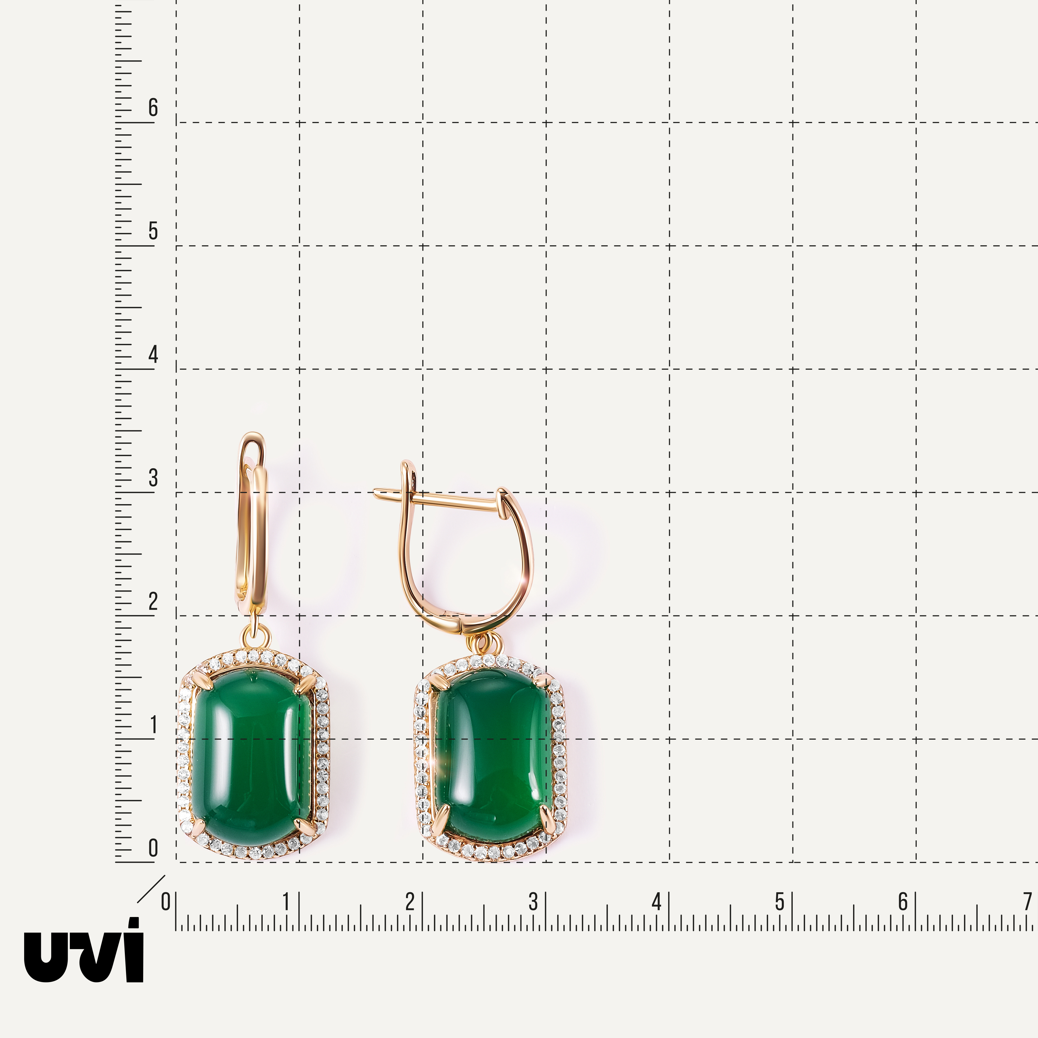 Серебряные серьги с халцедонами