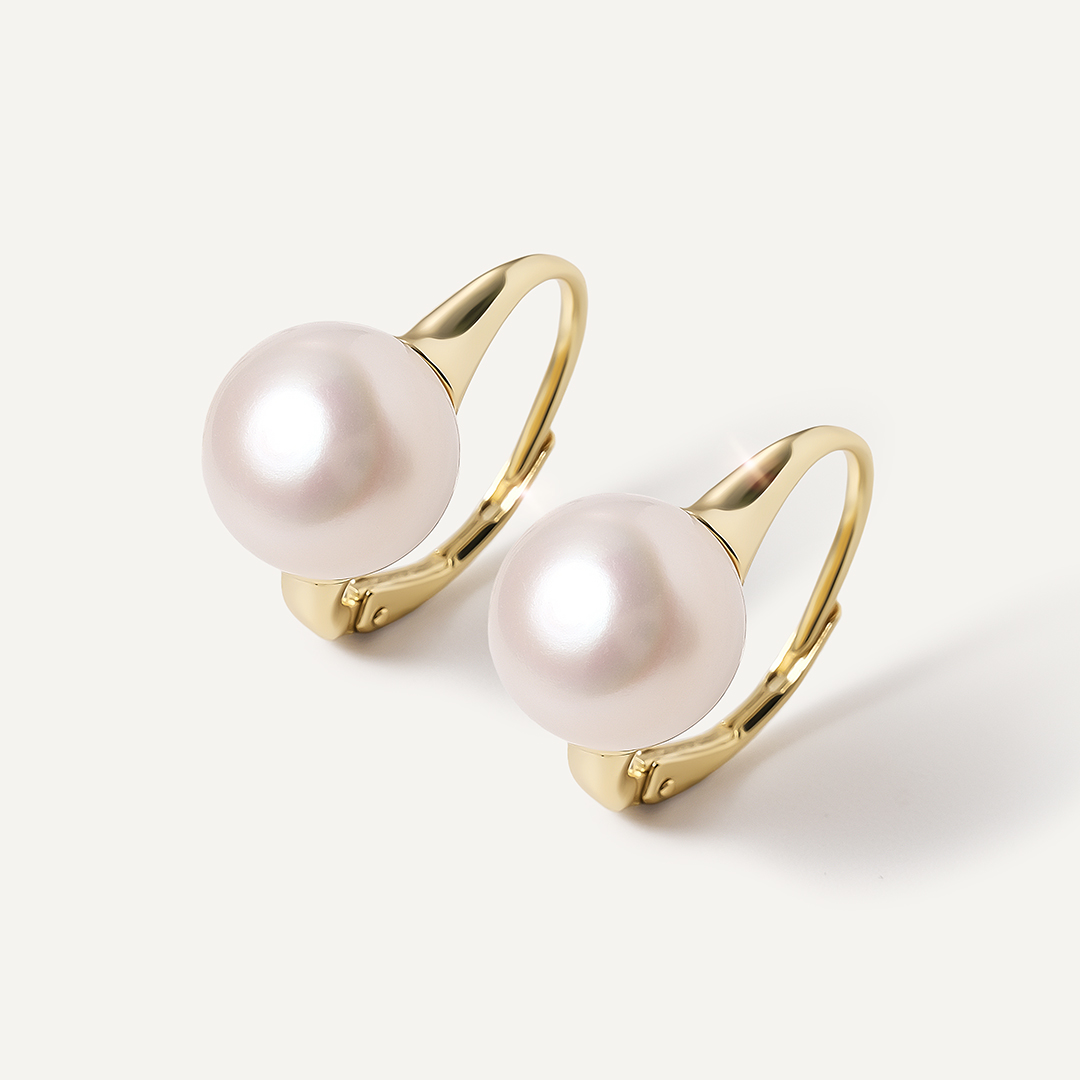 Серебряные серьги с жемчугом