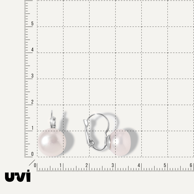 Серебряные серьги с жемчугом