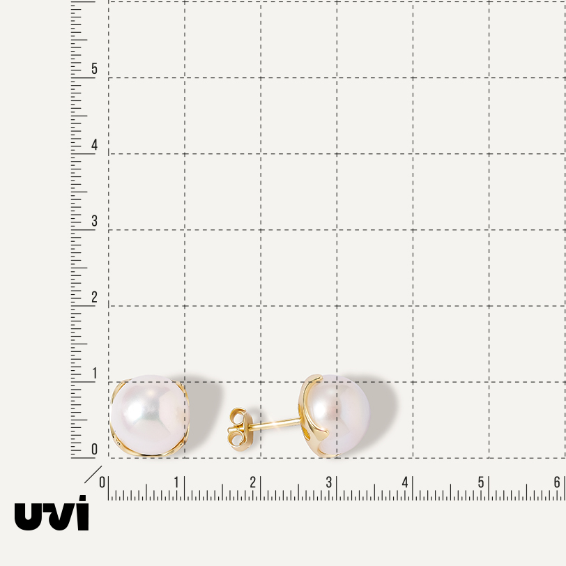 Серебряные серьги-пусеты с жемчугом