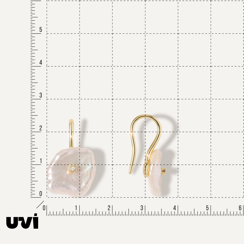 Серебряные серьги с жемчугом