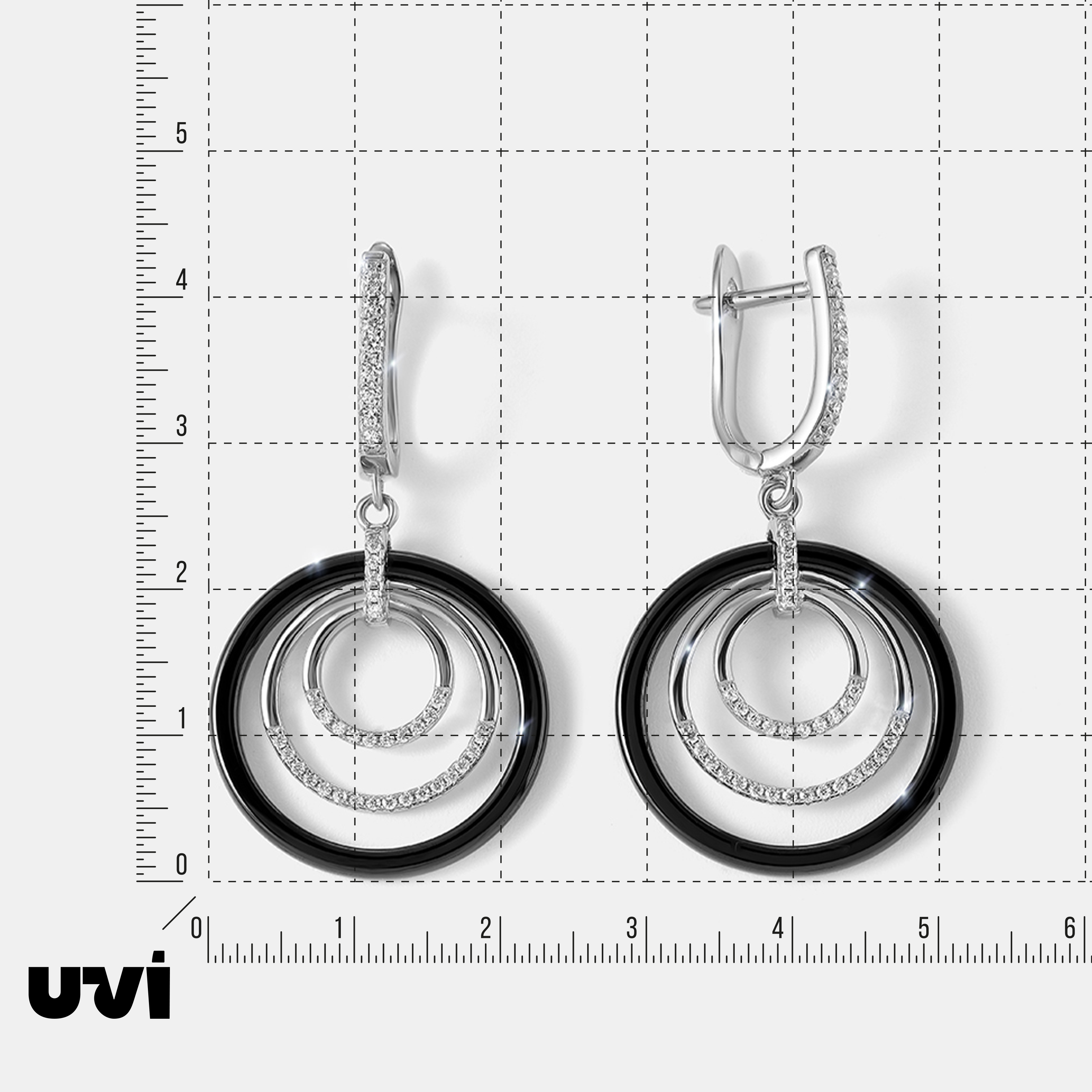 10522-005266 Серьги (Ag 925)