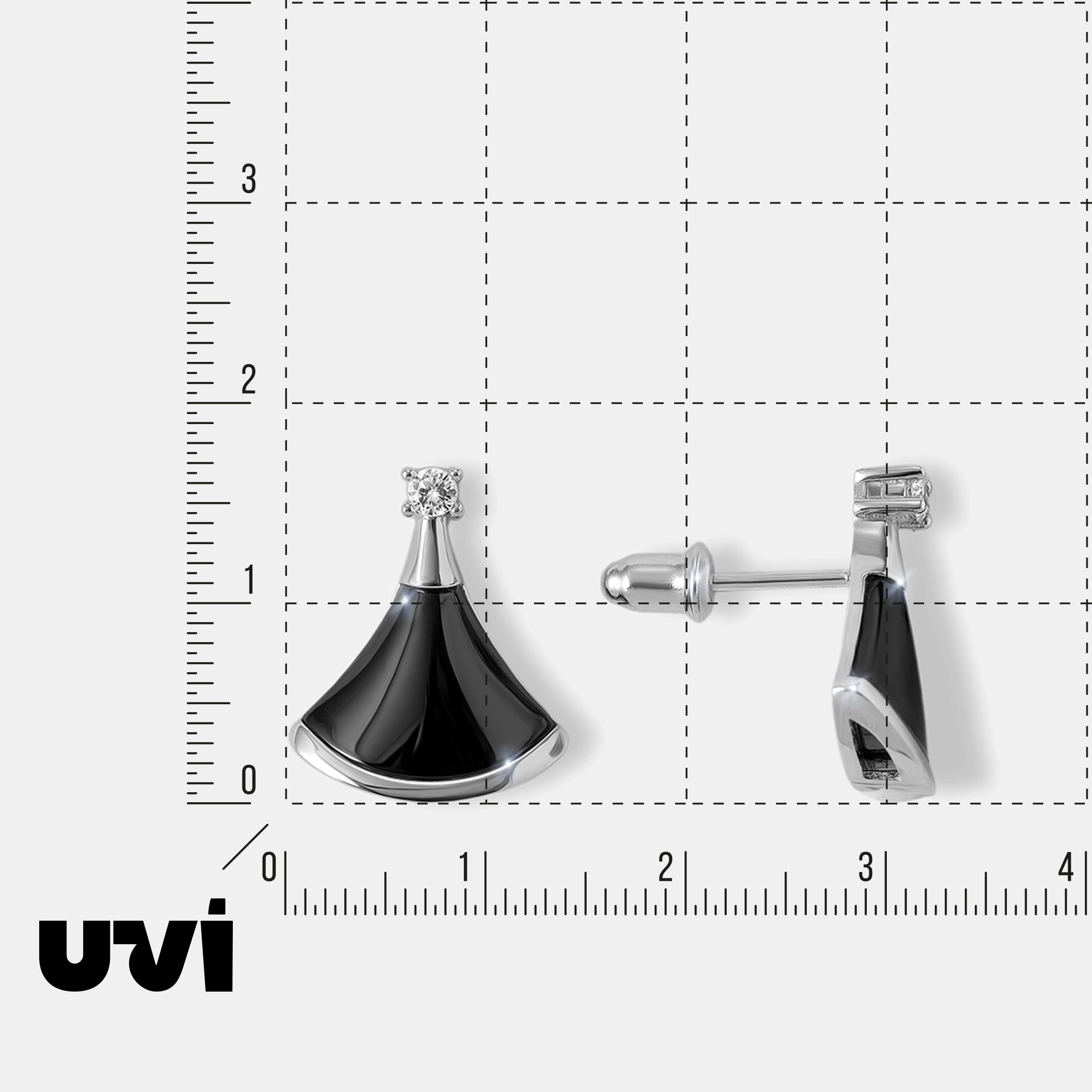 10522-005272 Серьги (Ag 925)