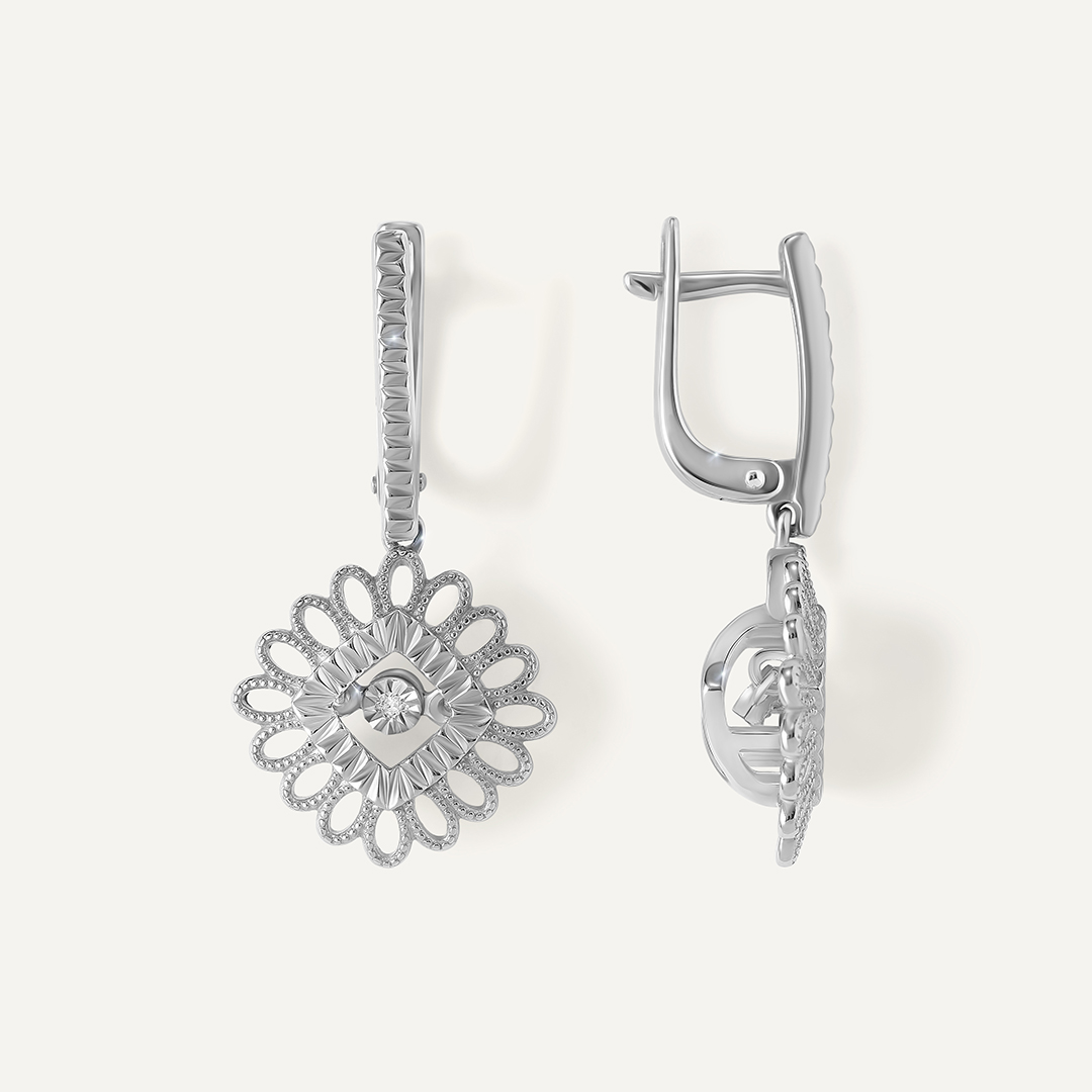 10522-005439 Серьги (Ag 925)