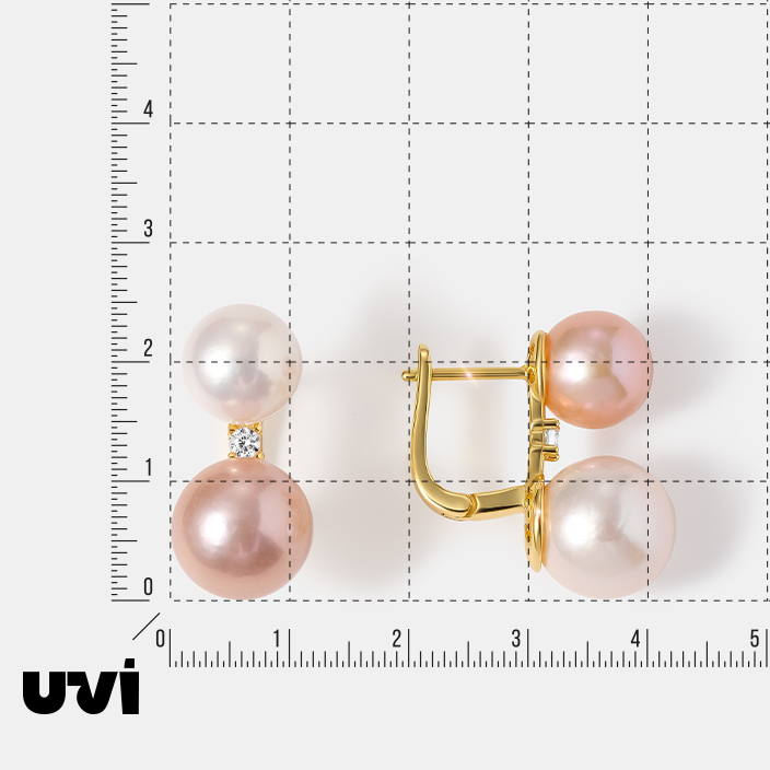 Серебряные серьги с жемчугом Эдисон