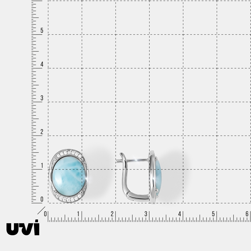 10522-005523 Серьги (Ag 925)