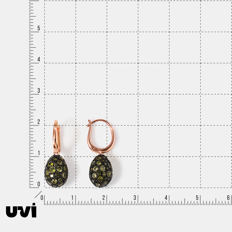 Серебряные серьги с кубическим цирконием