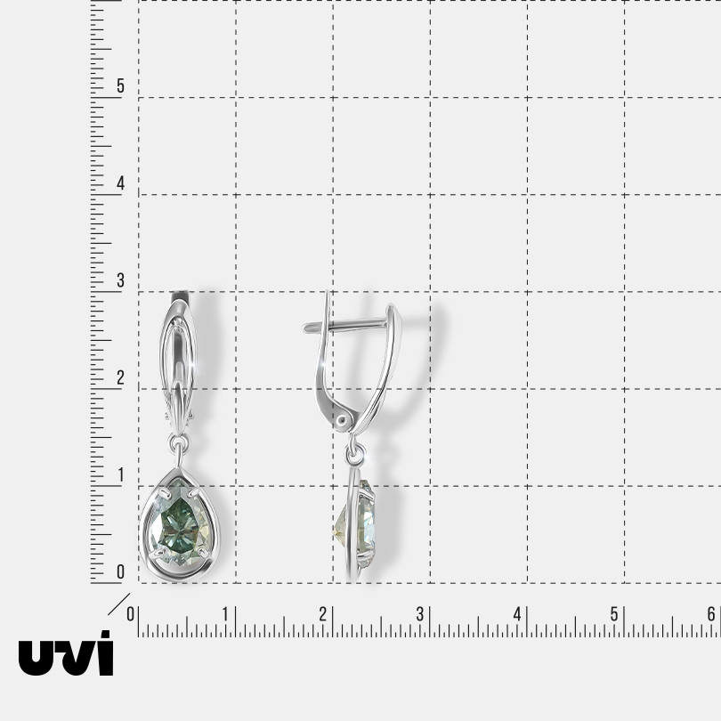 10523-000431 Серьги (Ag 925)