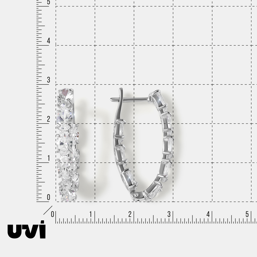 10523-000524 Серьги (Ag 925)