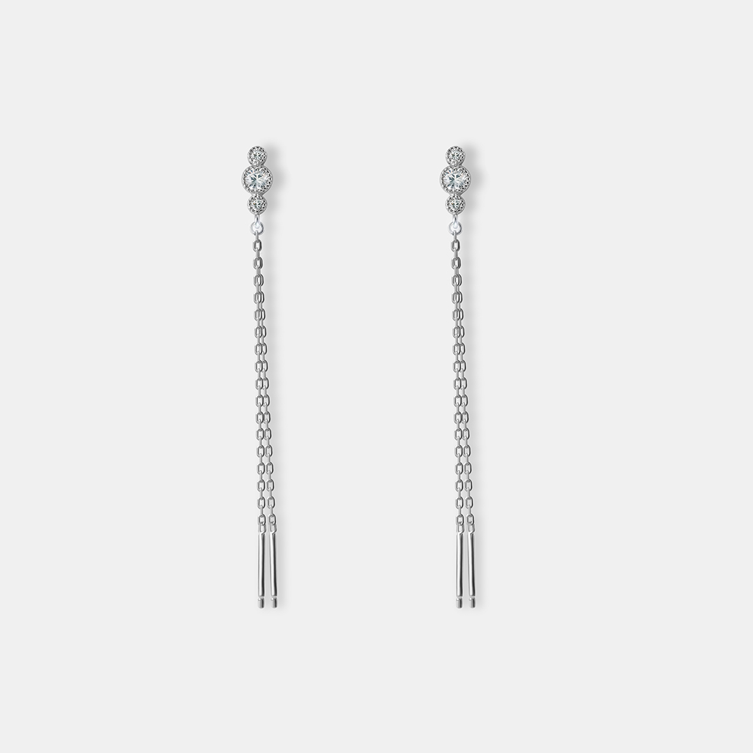 10523-000573 Серьги (Ag 925)