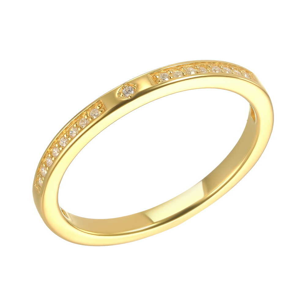 Серебряное кольцо 925 пробы; 2 в 1; вставки 1 Аметист; 71 Фианит бесцв.;
