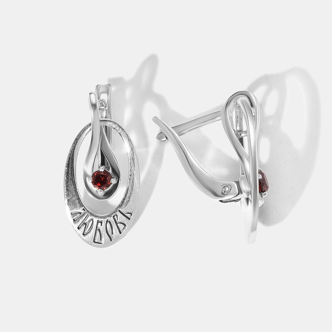 10529-000365 Серьги (Ag 925)