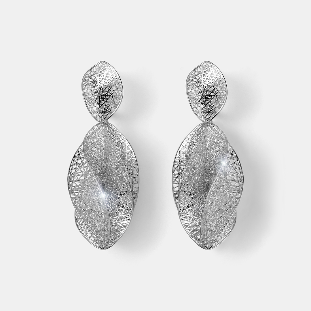 Серебряные серьги