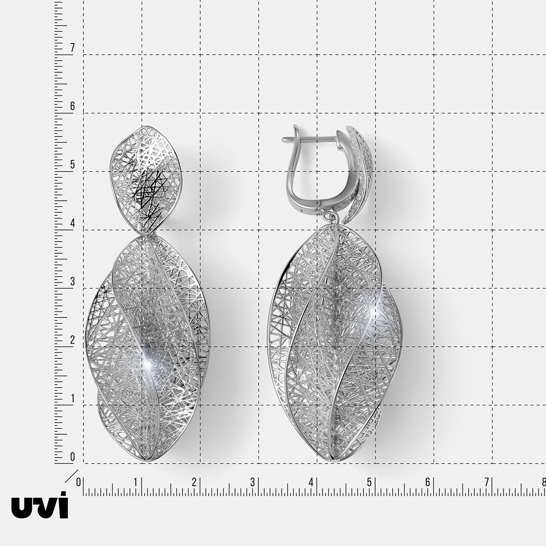 Серебряные серьги
