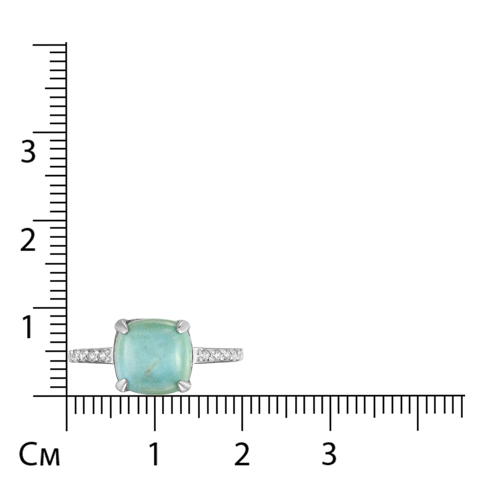 Серебряное кольцо с бирюзой