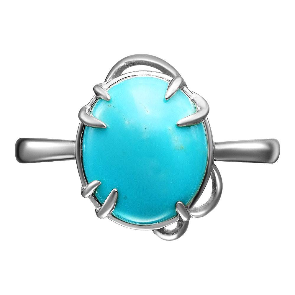 Серебряное кольцо с бирюзой