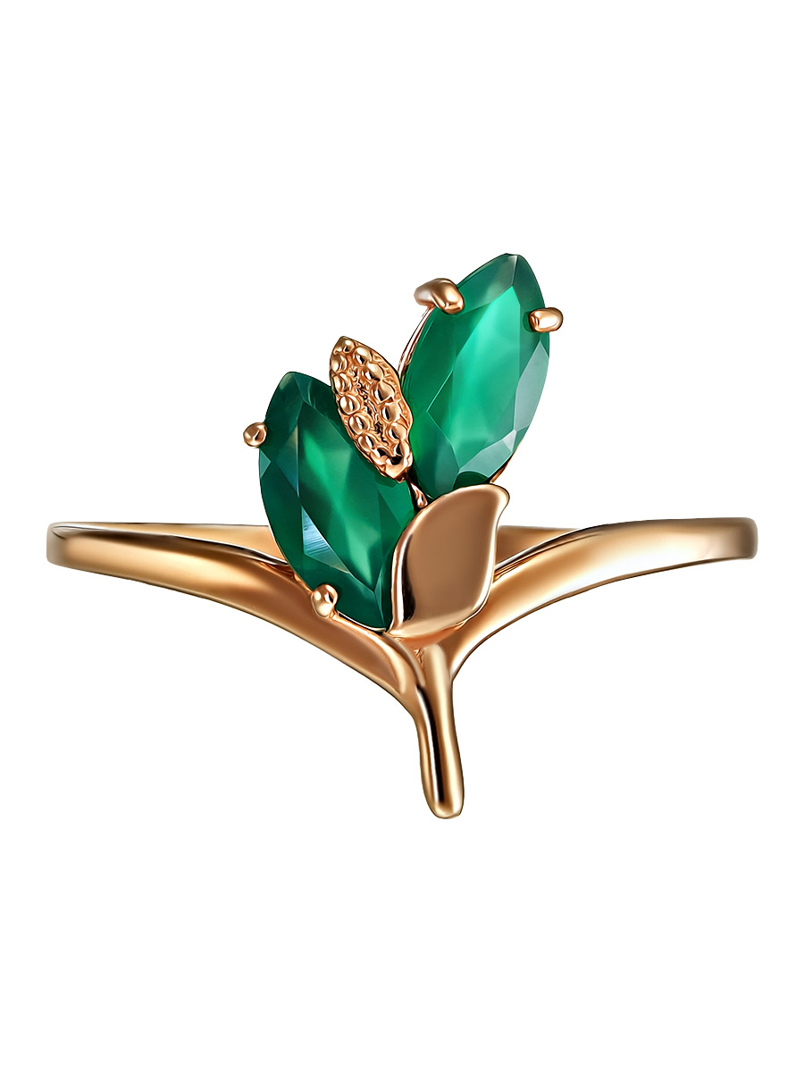 Серебряное кольцо 925 пробы; вставки 2 Агат;