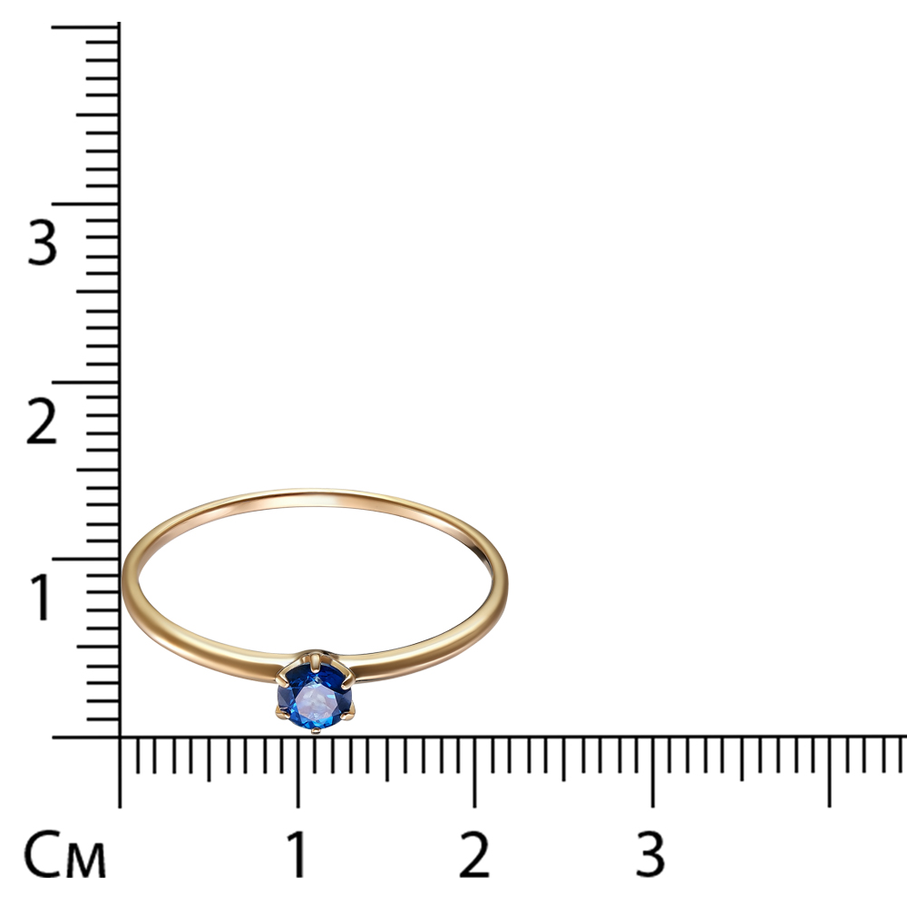 Серебряное кольцо 925 пробы; вставки 1 Топаз SWAROVSKI кашмир;