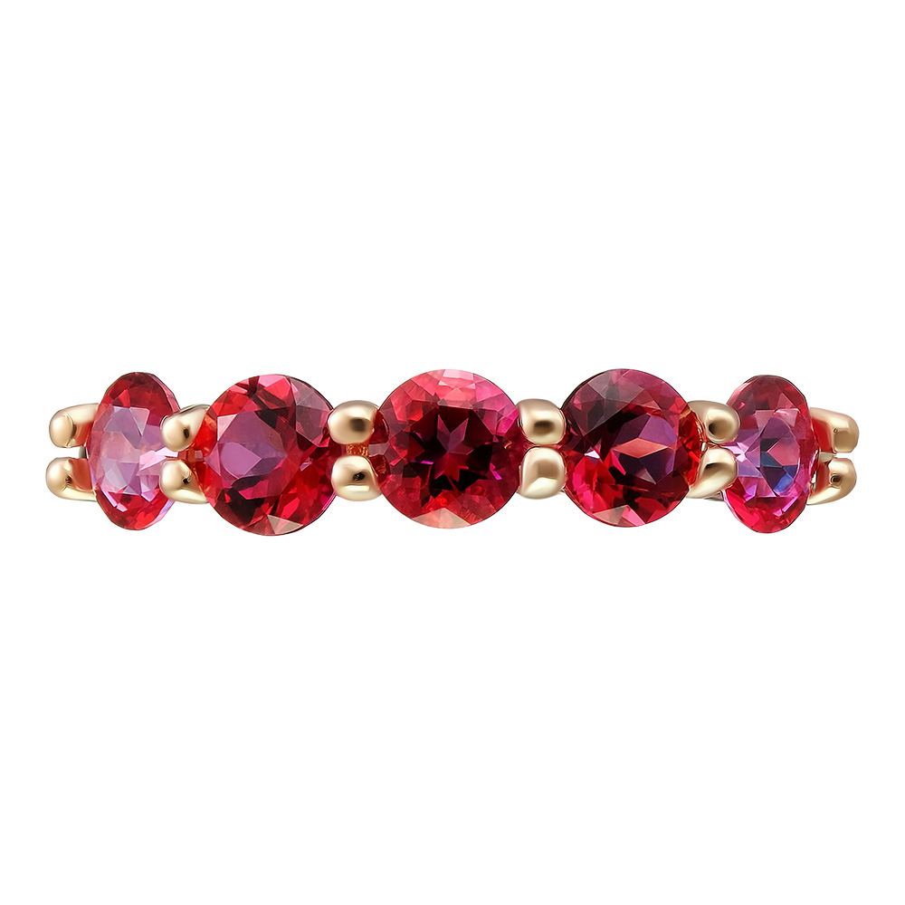 Серебряное кольцо с топазами SWAROVSKI