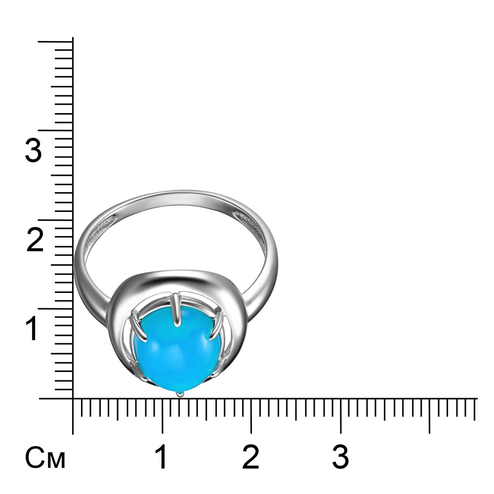 Серебряное кольцо с бирюзой