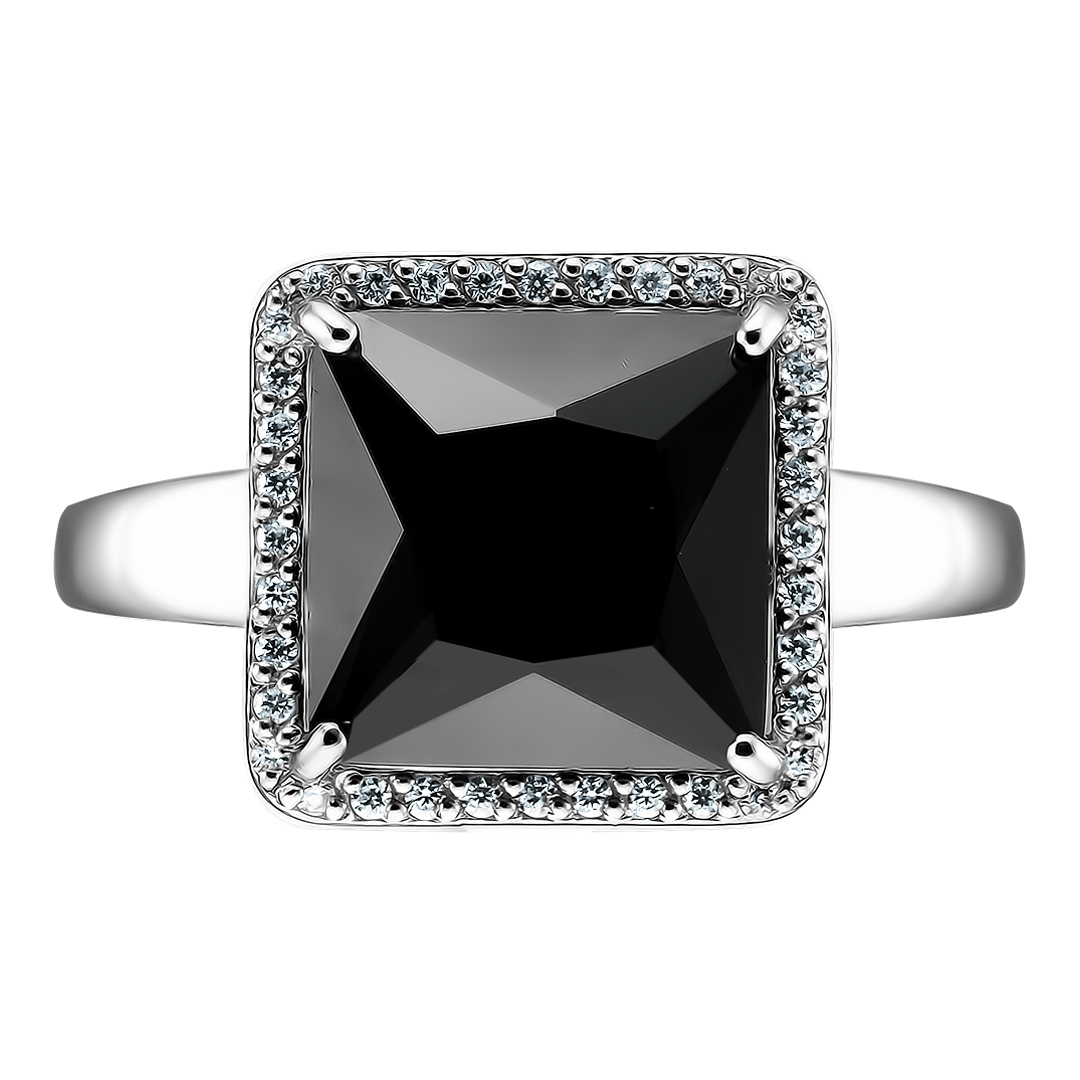 Серебряное кольцо со шпинелью