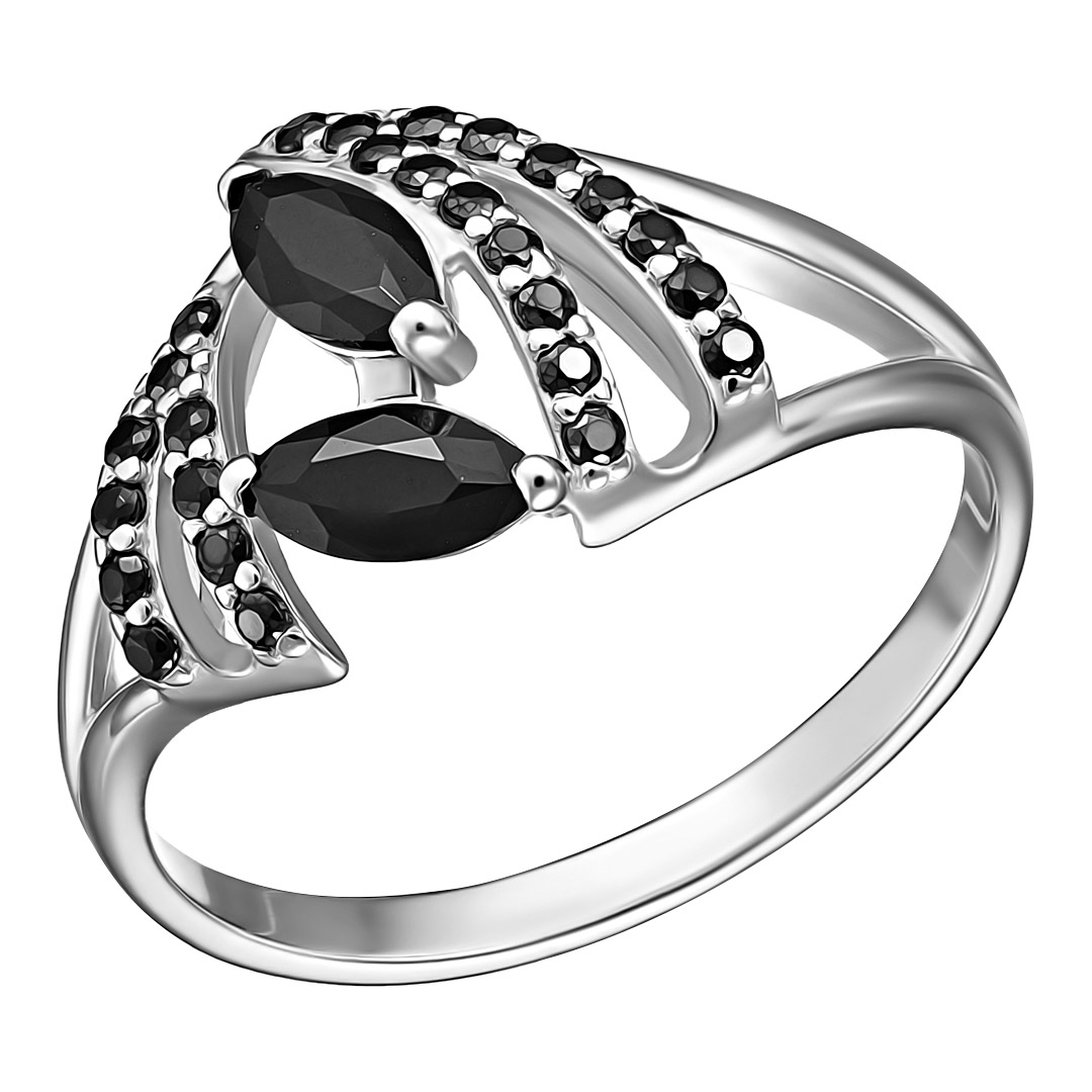 Серебряное кольцо со шпинелью
