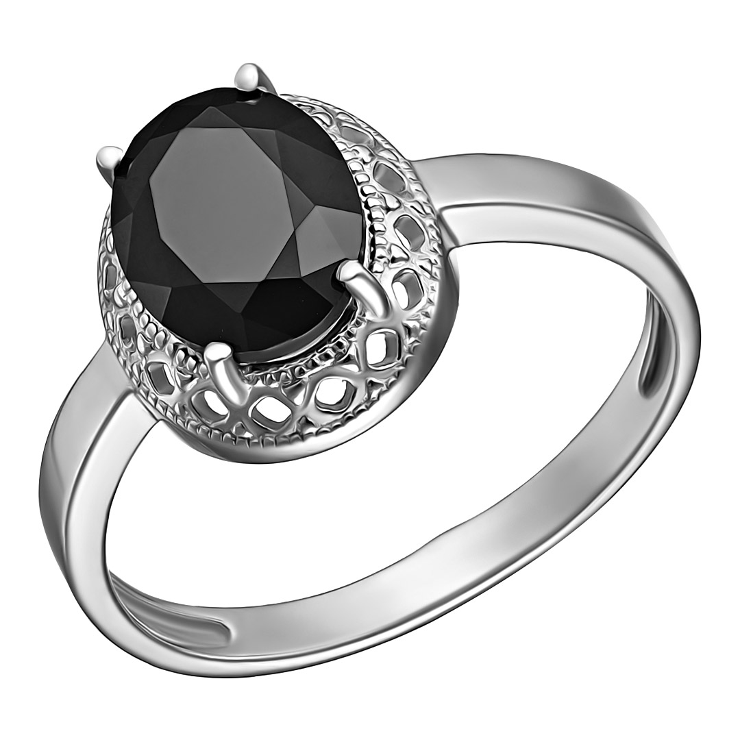 Серебряное кольцо со шпинелью