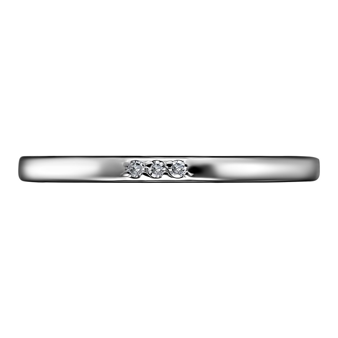 Серебряное кольцо 925 пробы; вставки 3 Бр.Кр-17 0,023 2/3A;