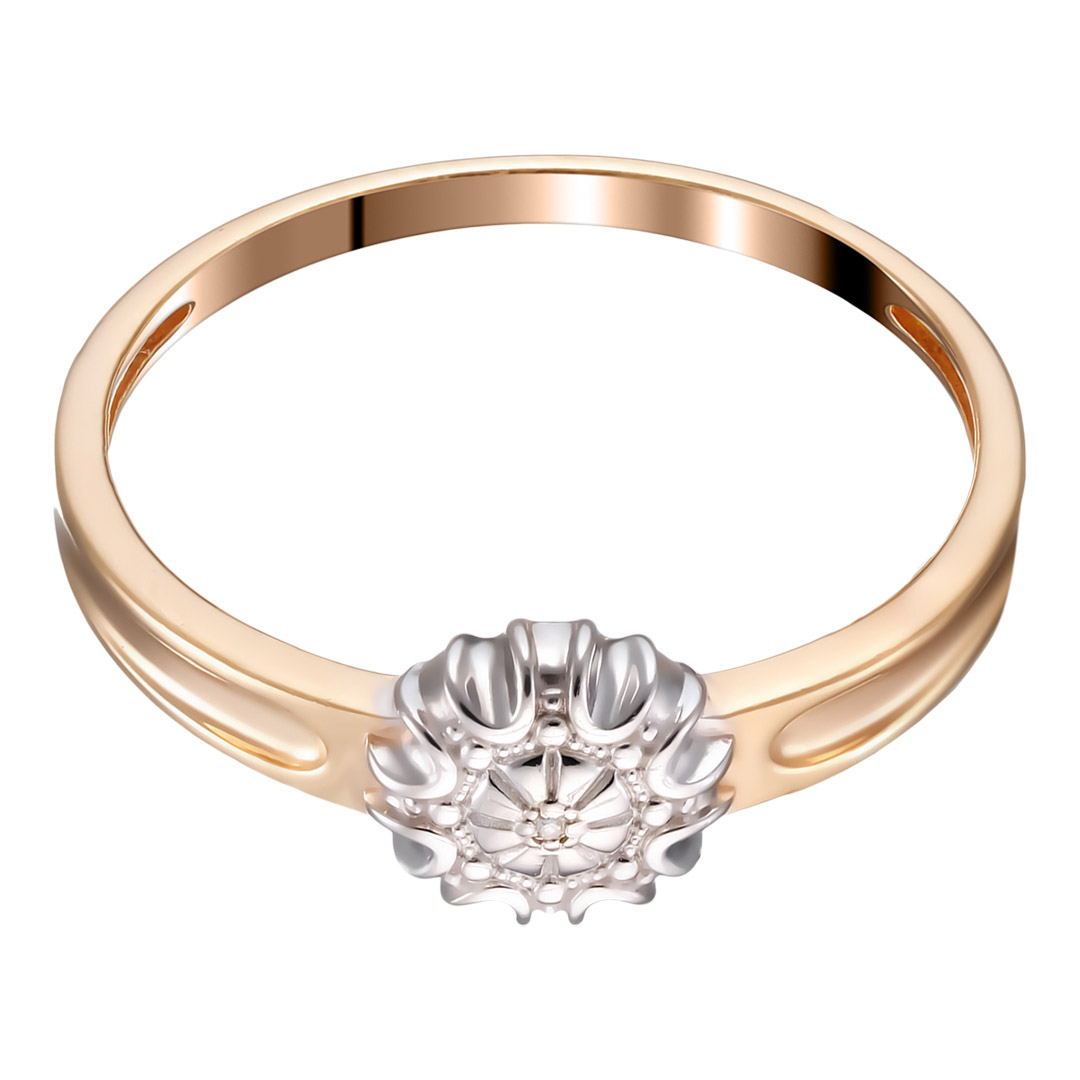 Серебряное кольцо 925 пробы; вставки 1 Бр.Кр-17 0,003 3/4А;