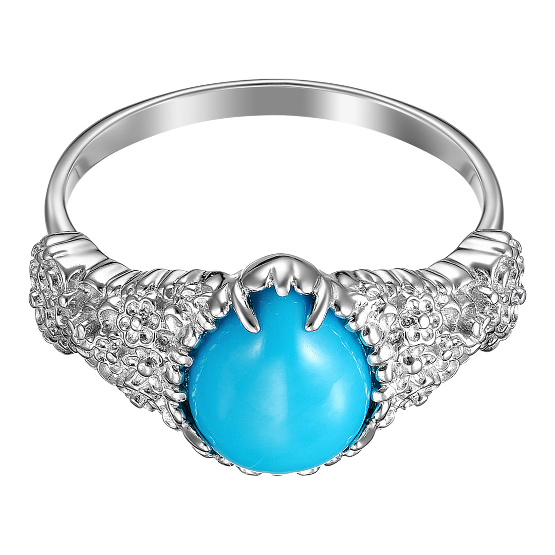 Серебряное кольцо с бирюзой