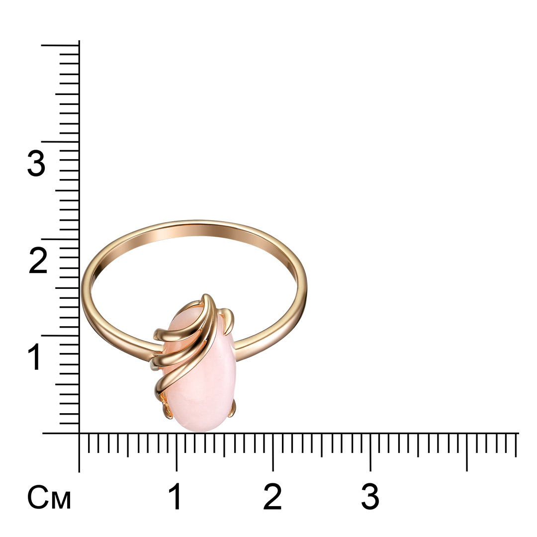Серебряное кольцо 925 пробы; вставки 1 Опал нат.;