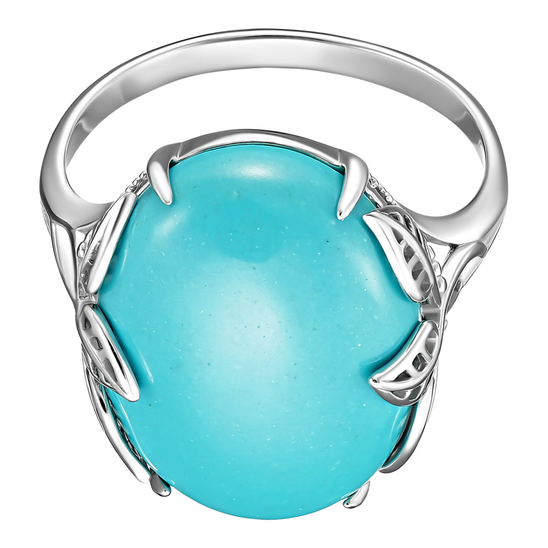 Серебряное кольцо с бирюзой