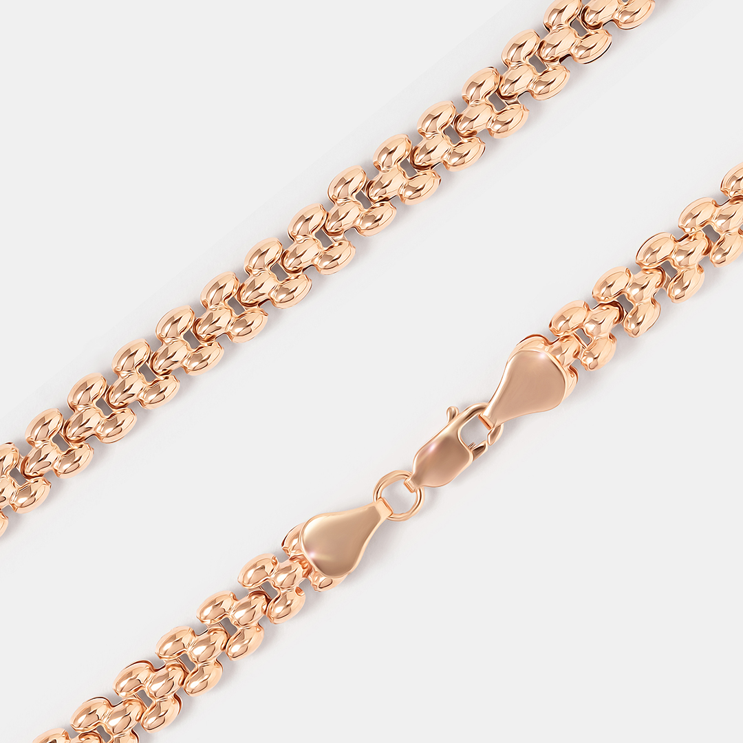 Цепь из золота плетение "Фантазийное"